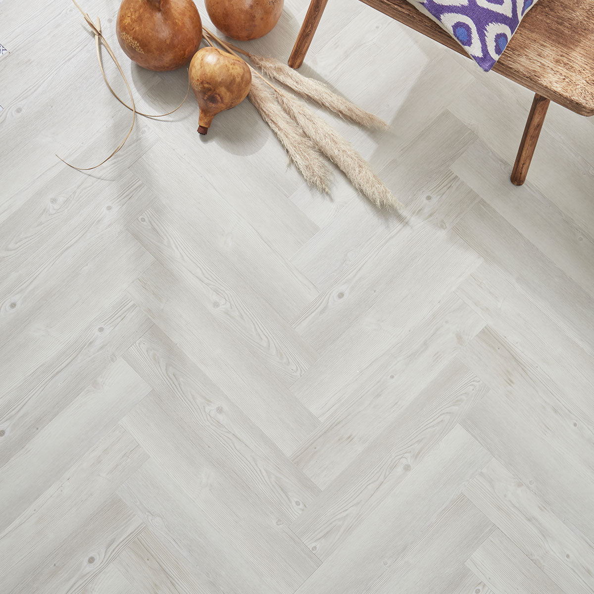 J2 Natural Timbers - Herringbone Scandinavian Pine
