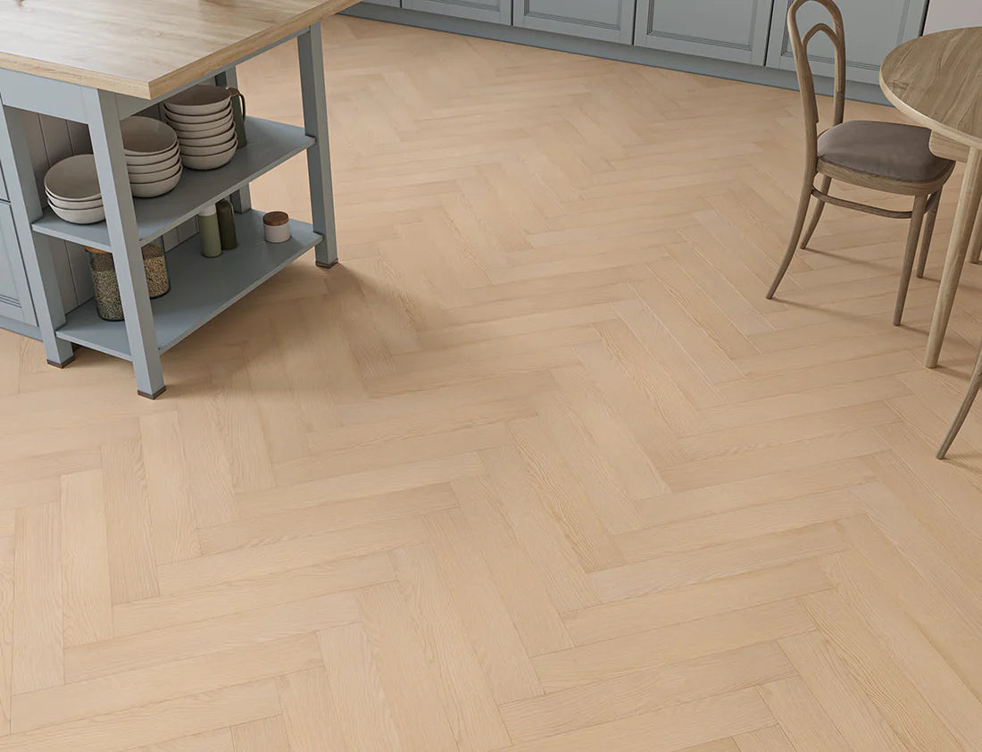 Oakleigh 8mm Herringbone Birchfield Laminate