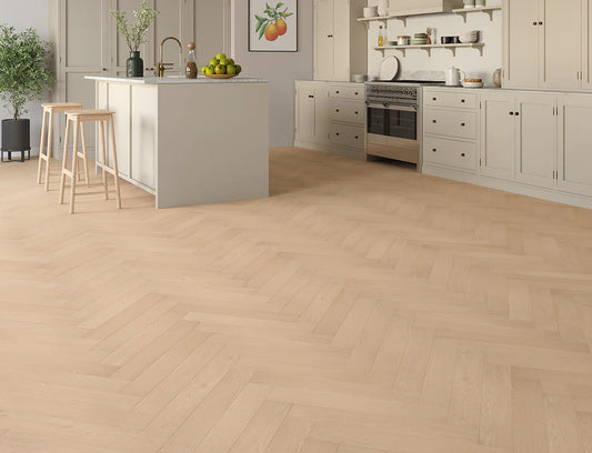 Oakleigh Deluxe 12mm Herringbone Birchfield Laminate