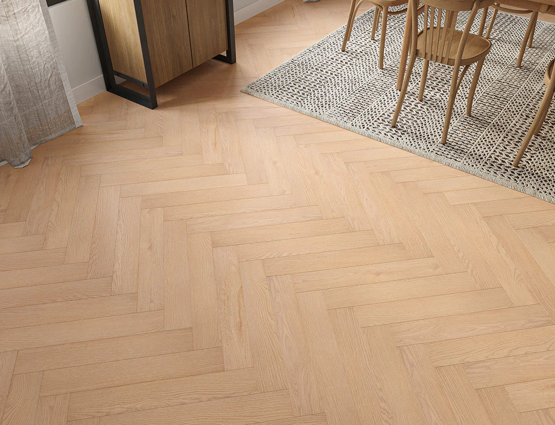 Oakleigh Deluxe 12mm Herringbone Cedarstone Laminate