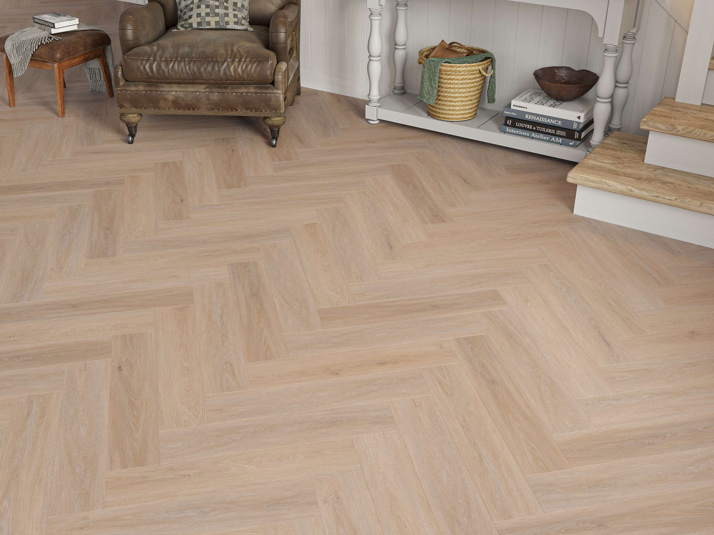 Herringbone Rivermist Oak