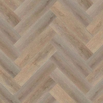 ZEEZOO® SPC Rigid Core - Herringbone Collection - Distressed Oak