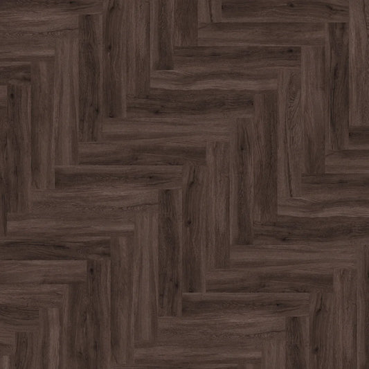 Brampton Chase - Herringbone - Dark Umber