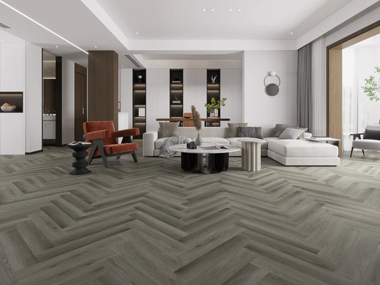 Alva - Herringbone - Nebraska Wild Oak