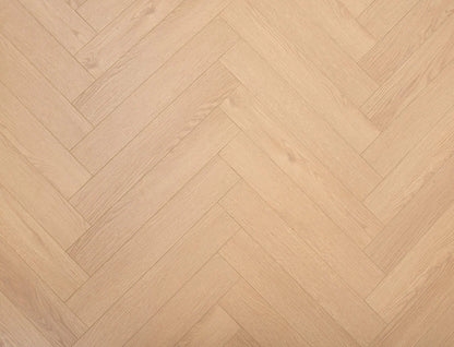 Oakleigh Deluxe 12mm Herringbone Cedarstone Laminate